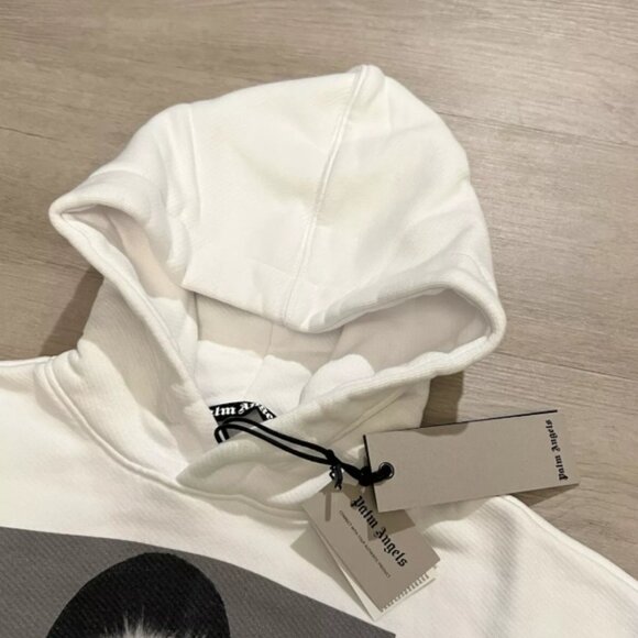 Palm Angels X David Sims Photo Print Oversized Hoodie Sweatshirt NWT - Picture 4 of 8